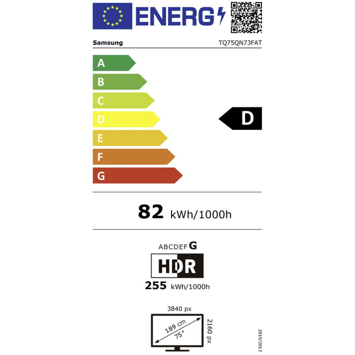 Samsung Smart Tv Samsung Tq75Qn73Fatxxc