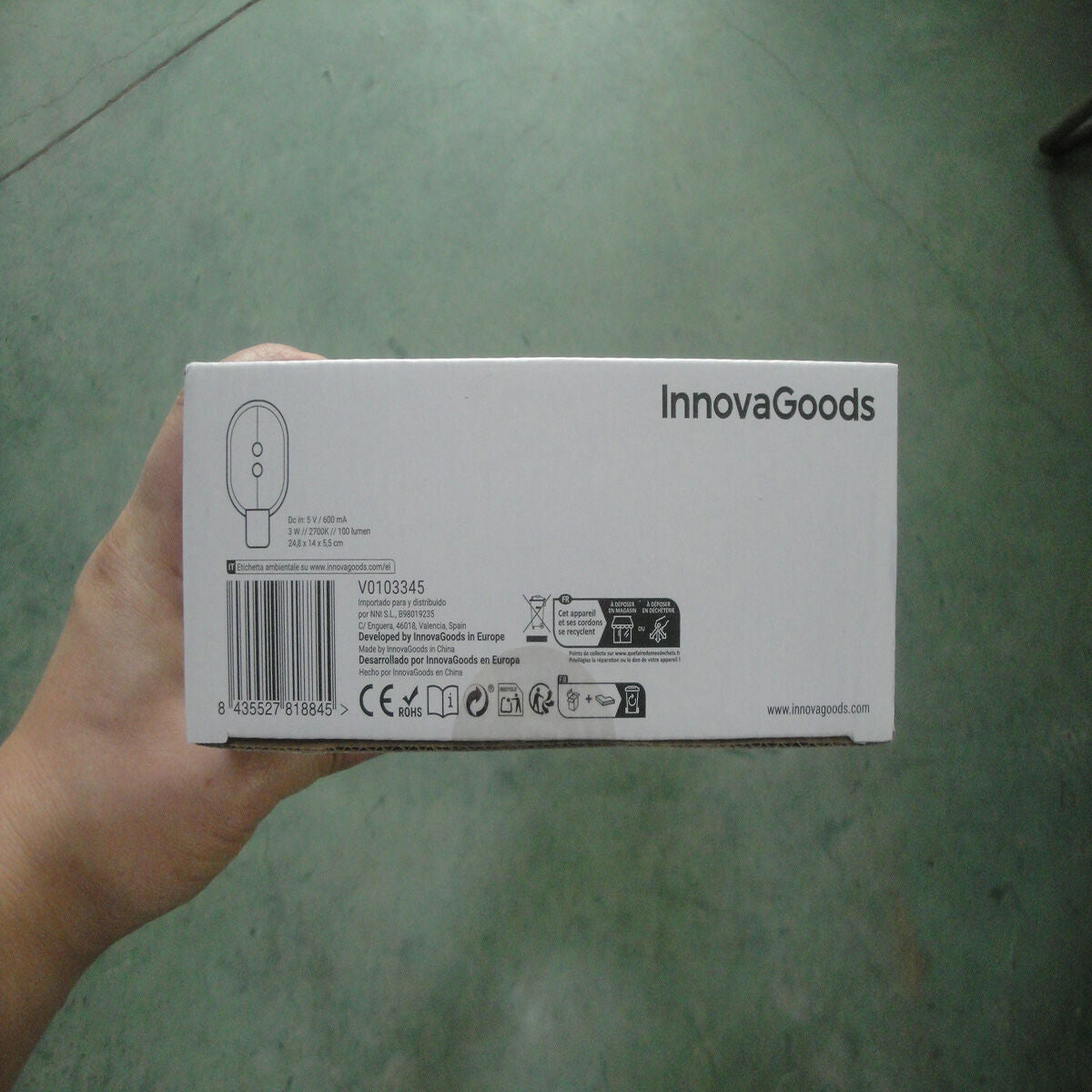 Balance Lamp with Magnetic Switch Magilum InnovaGoods White 3 W (Refurbished C)