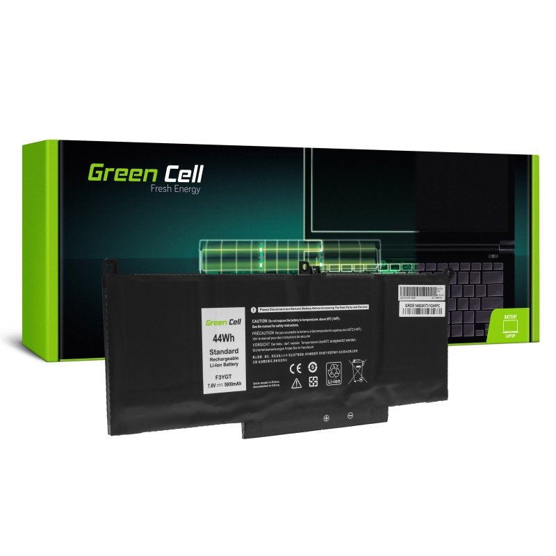 Greencell Battery F3YGT For Dell Latitude 7280 7290 7380 7390 7480 7490