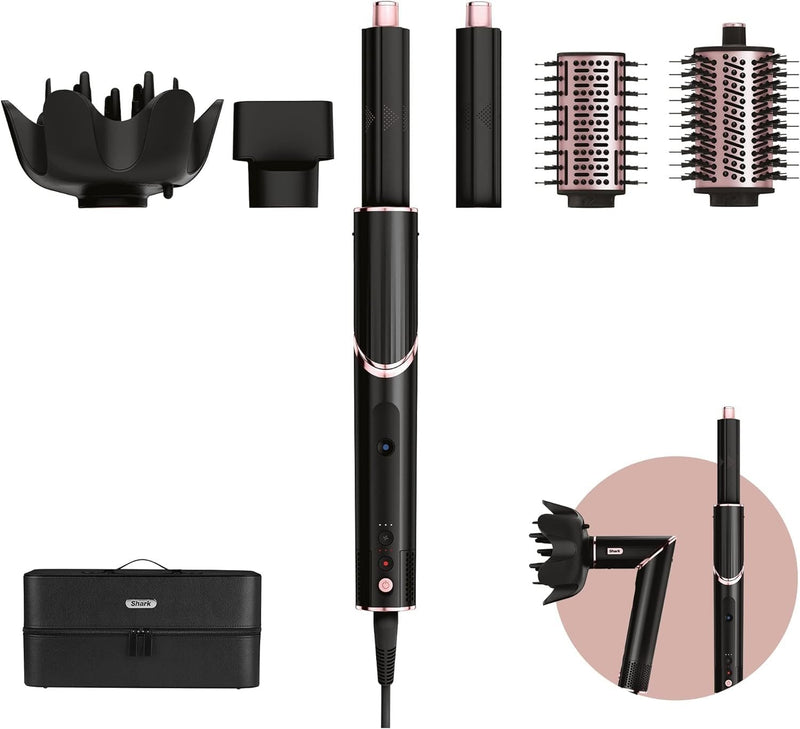 Shark Kit Peluquería Flexstyle 5-IN-1 Black