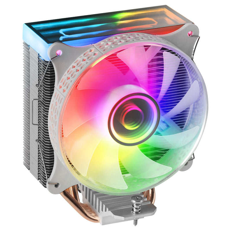 Mars Gaming Fan Disipador CPU Mcpu Vr 120MM ARGB White