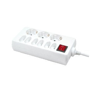 Logilink Power Strip 9 Plugs 1,5 Metres 250V / 16A White — image 1