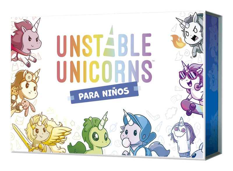 Juego de mesa Unstable Unicorns Children Edad Recomendada 6 Years