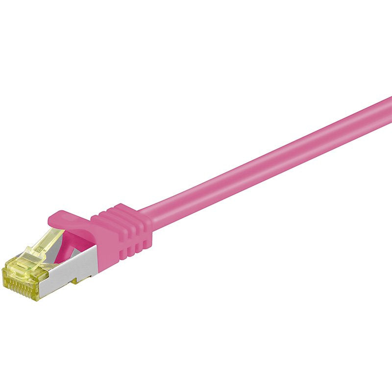 Network Cable CAT.6A S FTP Pimf 2.0M 500MHZ With CAT.7 Magenta