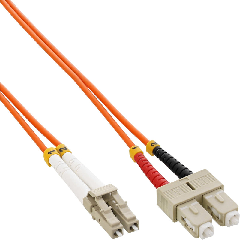 Inline Cable Duplex Fibre Optic Lc/Sc 50/125?M OM2 25M