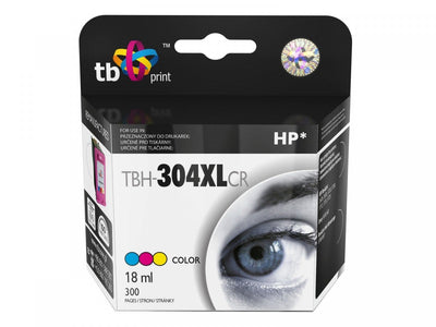 Ink Compatible HP Dj 3700 TBH-304XLCR Reman. — image 1