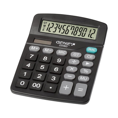 Genie 225 Bd Calculator Desk Calculator Básica Black — image 1
