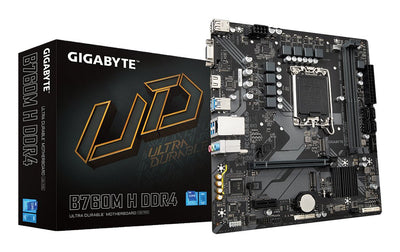 Gigabyte Motherboard B760M H DDR4 Socket 1700 microATX — image 1