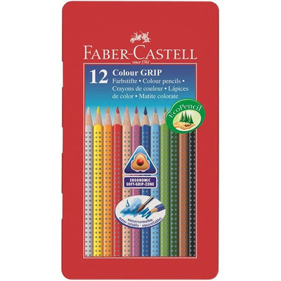 Pencils Colours Faber-camell Colour Grip Emuche Metallic 12 Pieces — image 1