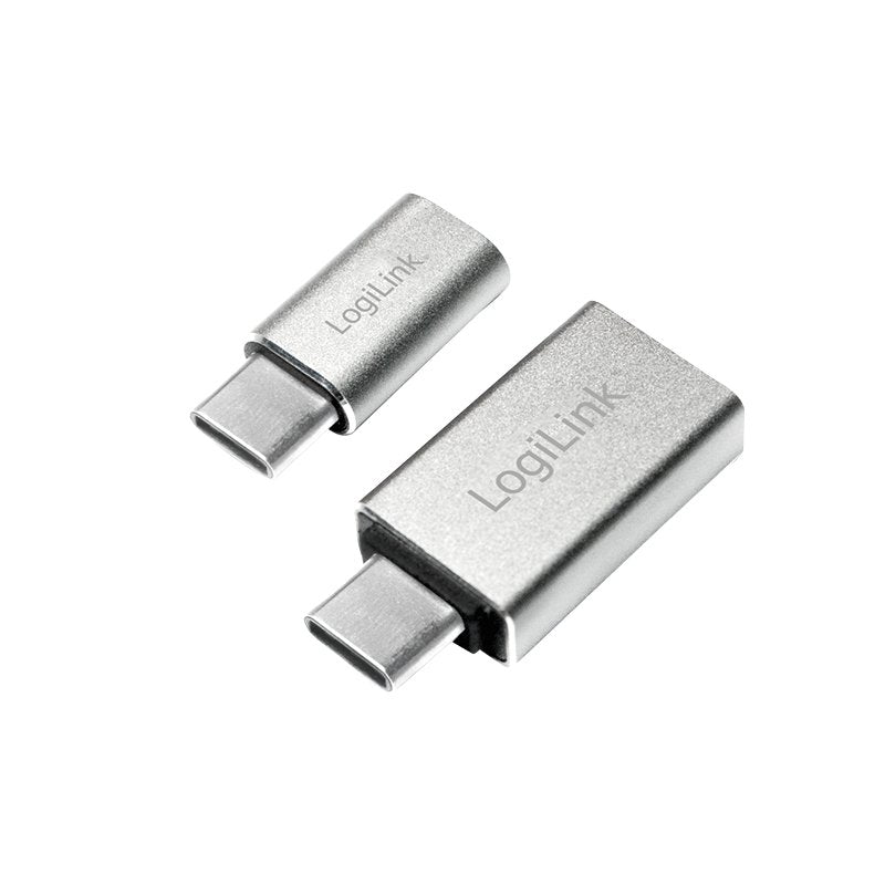 Logilink AU0040 Adapter USB Cable 3.1 C USB 3.0A, Micro USB 2.0 Aluminium