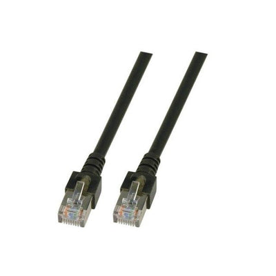 Efb RJ45 Network Cable Sf UTP, CAT.5E, Pvc, Cca, 0.5M, Black — image 1