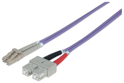 Intellinet 751056 Cable Fibre Optic 5M OM4 Lc Sc Violet — image 1