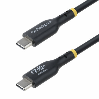 StarTech.com 4M USB C Charging Cable Usb-if Certified USB-C Cable 240W - USB Typ-c-cable - 24 Pin USB-C Zu 24  — image 1