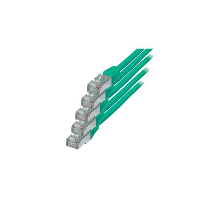 S-conn RJ45-RJ45, M-m, 1M Network Cable Green CAT.6 S/FTP (s-STP) — image 1