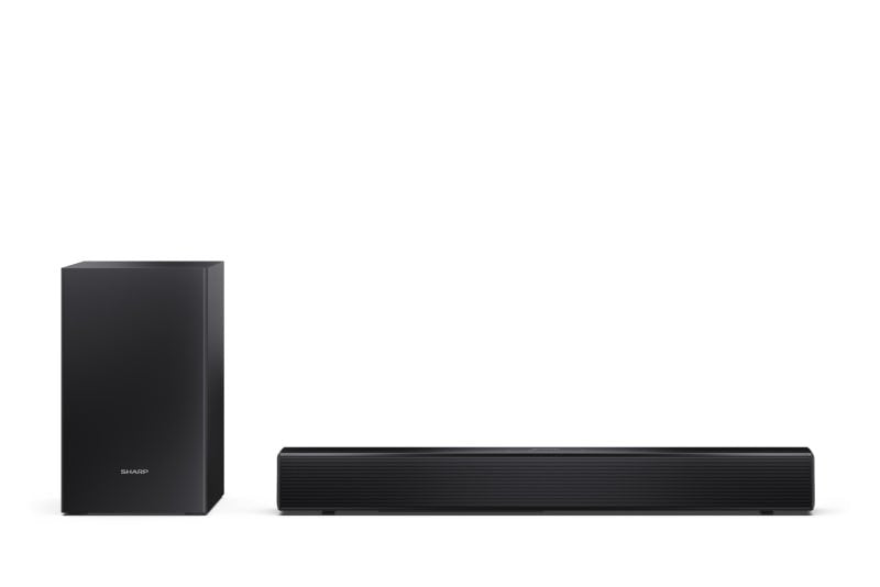 Sharp Soundbar Compacta 2.1 With Subwoofer Wireless HT-SBW121