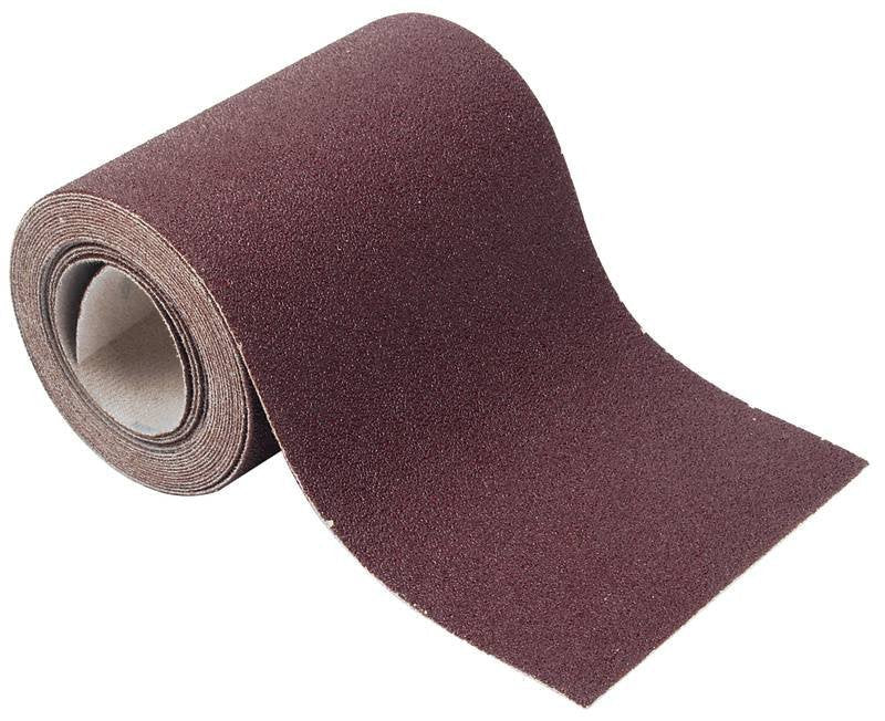 Wolfcraft Paper Roll Abrasivo Adhesive Grano 120, 4M X 115MM 1741000