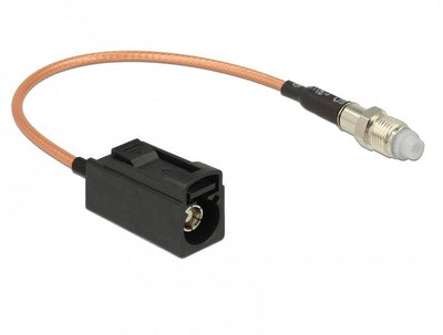 Delock Cable Antenna Fakra a Female Fme Female RG-316 20CM — image 1