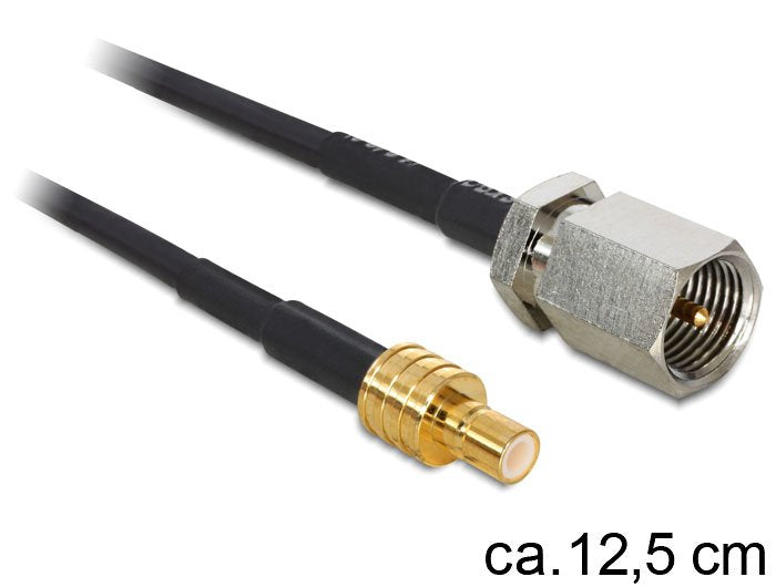 Delock 88473 Antenna Cable Fme Plug Smb Plug 125MM