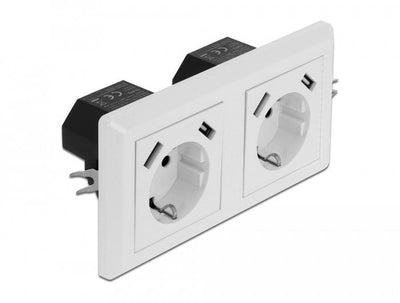 Delock Plug Wall 2VÍAS With 4 Ports Charging USB Type a 2 X 2,8A — image 1