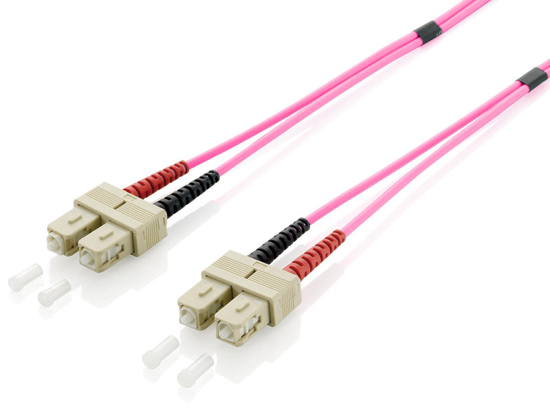 Cable Fibre Optic OM4 Multimode Libre Halogenos Sc/Sc 50/125U 2M