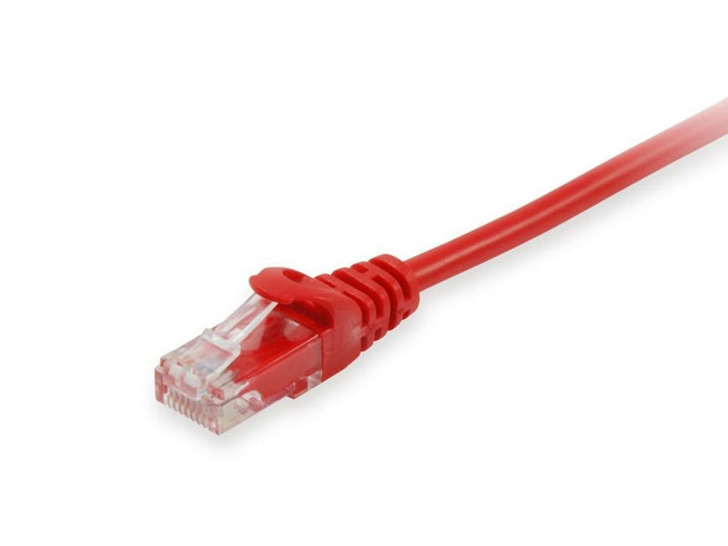 Equip Network Cable CAT.6A U UTP 2x RJ45 2.00M Red Lszh