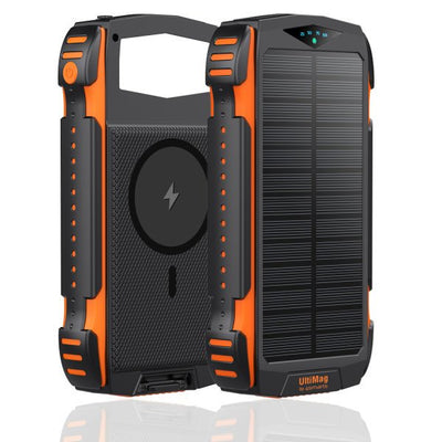 4SMARTS Powerbank Solar Rugged Titanpack Ultimag 20.000MAH Black — image 1