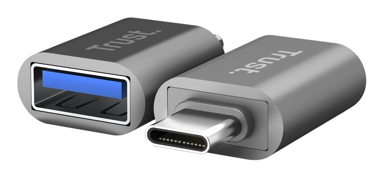 Adapter USB-C 3.2 Male a USB 3.2 Type a Female 10GB/S Pack 2 Units Black