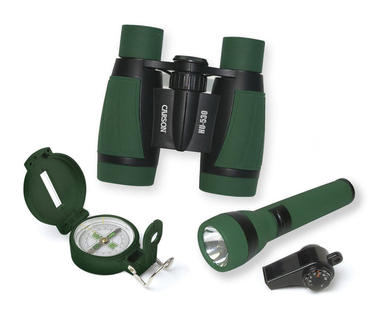 Carson Adventurepak Binocular Green