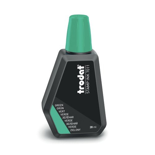 Trodat Ink Sellos Green 28ML 7011/Sb