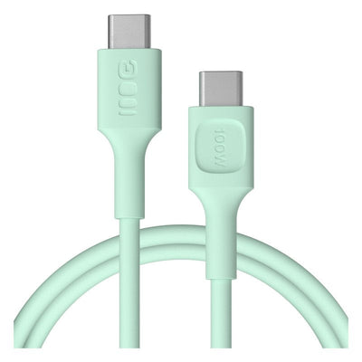 Green Cell Cable Powerflex USB-C (100W, Charging Fast Pd, Menta, 120) — image 1