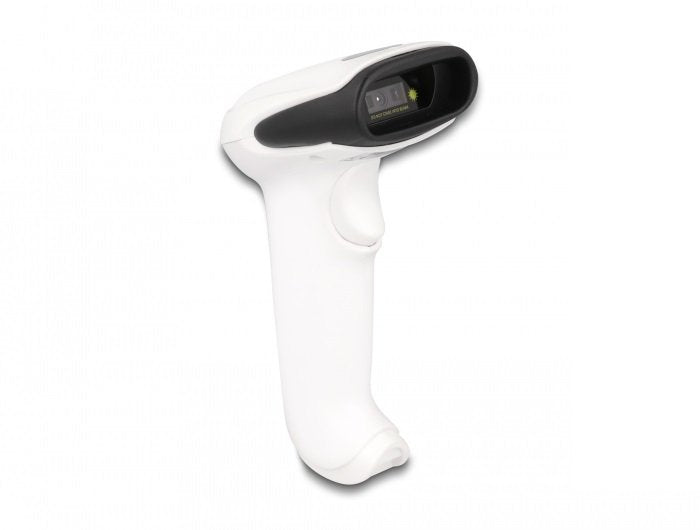 Delock Scanner Code Barcodes 1D And 2D 2,4GHZ, Bluetooth Or USB - White