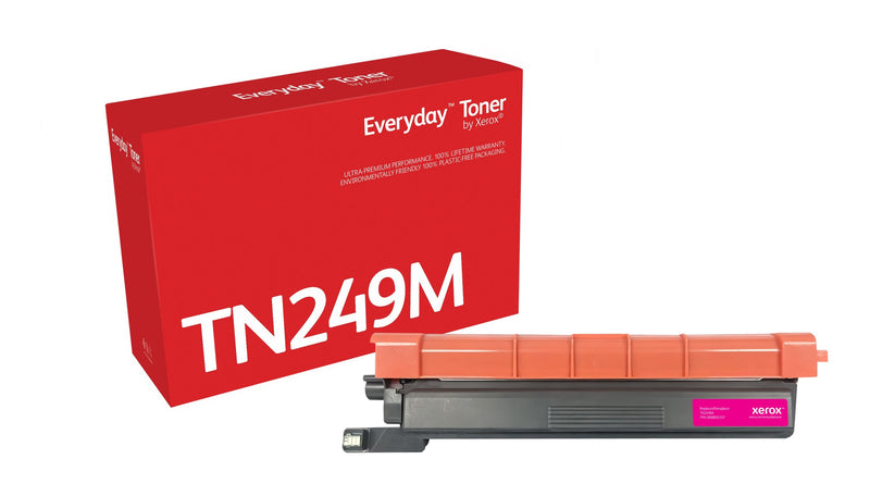 Everyday Magenta Toner Replacessupl Brother TN-249M High Capacity