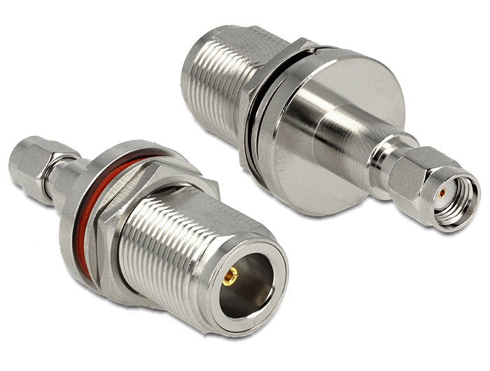Delock 88847 Adapter N Jack Rp-sma Plug Bulkhead 50.00