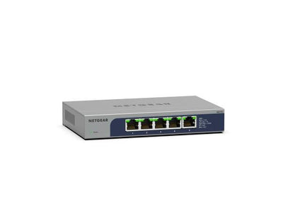 NETGEAR MS105-100EUS Switch No Administrado 2.5G Ethernet (100/1000/2500) Energía Sobre Ethernet (PoE) 1U — image 1