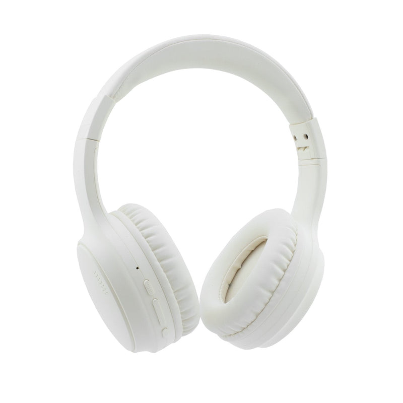 Coolbox Headphone Bluetooth With Microphone Air 40 Beige Bluetooth 5.3/ Cancelación Activa Ruido/ Battery 400M