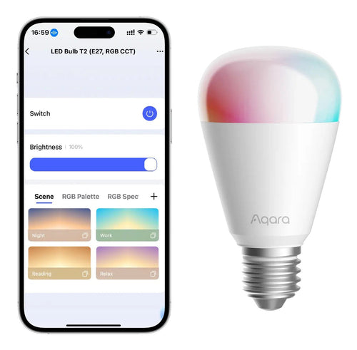 Aqara LED Bulb E27 T2 Bulb Smart Bluetooth/Zigbee 10,5W — image 1