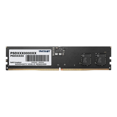 Patriot RAM Signature Line PSD516G480081 16GB 1X16GB DDR5 4800MHZ CL40 Udimm Black — image 1
