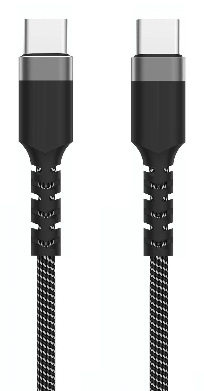 Ewent USB Cable -c EC1098 Fabric PD100W 20Gbps 4K/120HZ 2M Pr