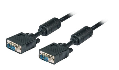 Efb Svga Hdtv Cable Connection 2X Hd-dsub 15, St.-st., 10,0M, Black — image 1