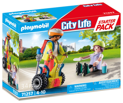 Playmobil 71257 City Life Starter Pack Rescate With Balance Racer — image 1
