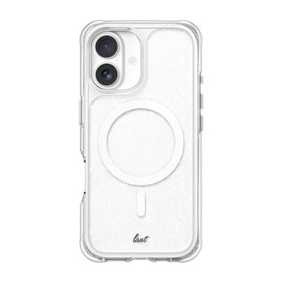 Laut Aero Sparkle Case For Iphone 17 16CM (6.3) Silver Transparent — image 1