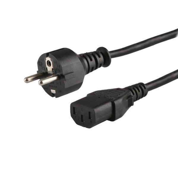 Savio CL-89 Cable Power Schuko C13 1.2M Black