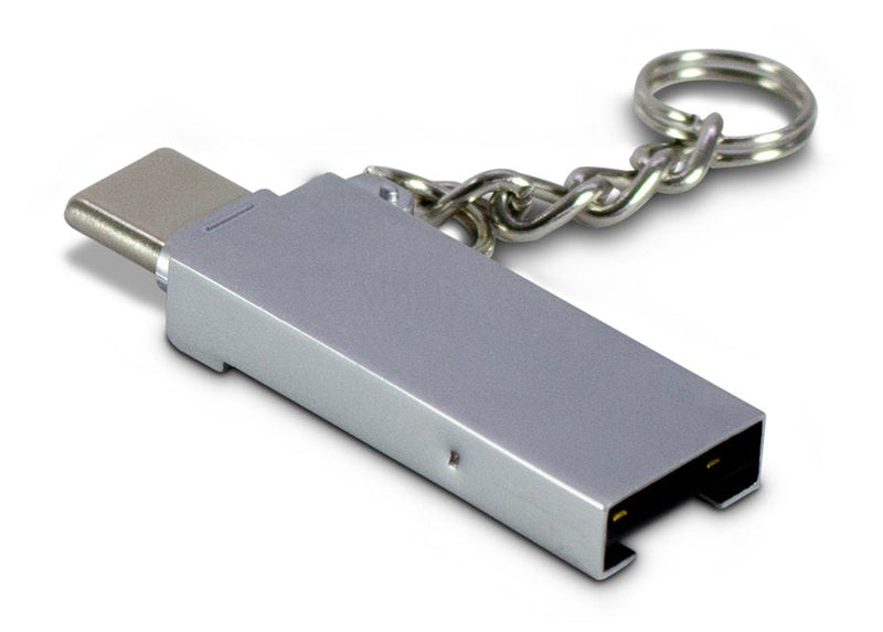 Card Reader External Inter-tech 88885469 Zinc USB 2.0 Type-a/Type-c