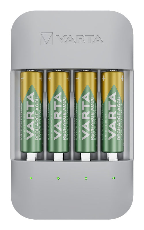 Varta Charger Eco Charger Pro Recycled + 4 Batteries Aa 56816 2100MAH — image 1