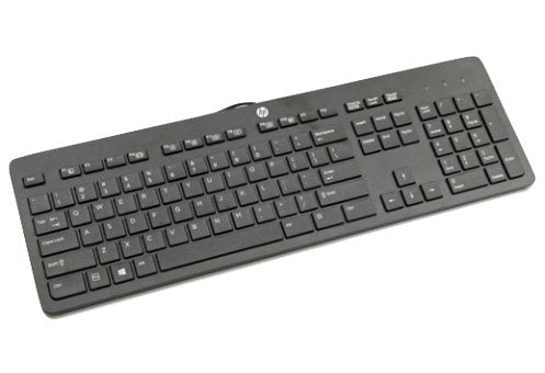 HP Keyboard Spanish USB QWERTY Black 803181-071 — image 1