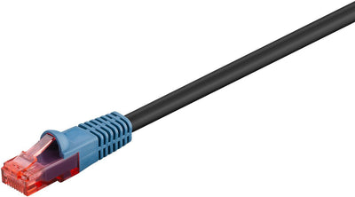 Goobay CAT.6 U/UTP 20M Network Cable Black CAT.6 U/UTP (UTP) — image 1