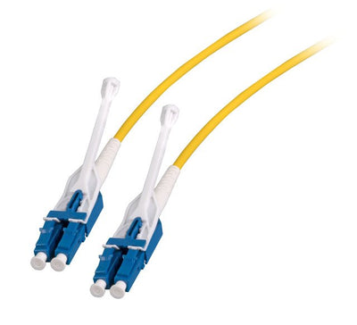 Efb Duplex Network Cable Push Pull Lc-lc OS2 G657A1 5M Lszh 3MM Yellow — image 1