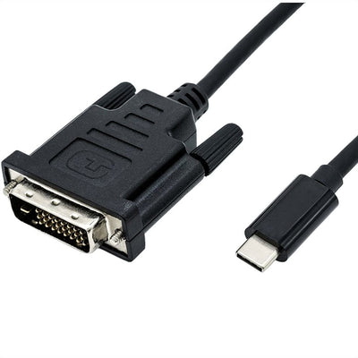 Roline USB Type-c - DVI Cable Adapter M M, 2M — image 1