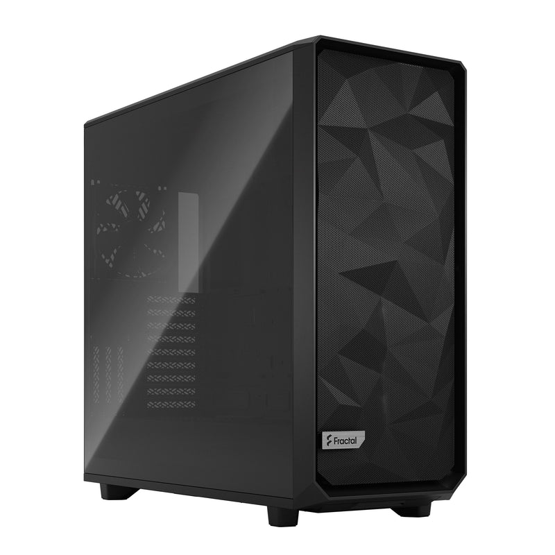 Fractal Design PC Case Meshify 2 XL Black Tg Light Big Tower Case Black Glass Tempered