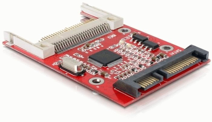 Delock SATA Drive Compact Flash Card